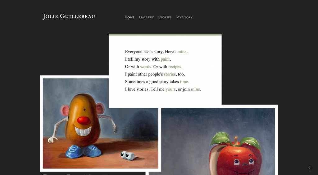 Jolie Guillebeau website