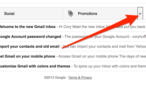 promotions plus gmail