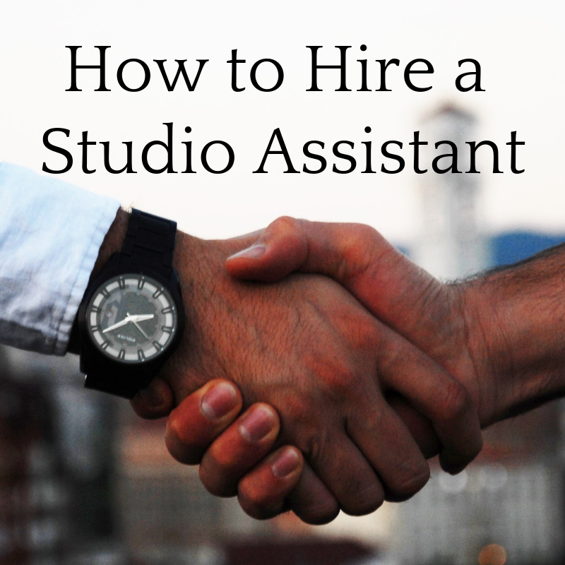 Is it Time to Hire a Studio Assistant? Here's How How to Sell Art
