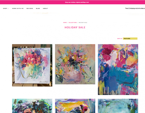 Top 7 Artist eCommerce Shops - How to Sell Art Online | Online ...